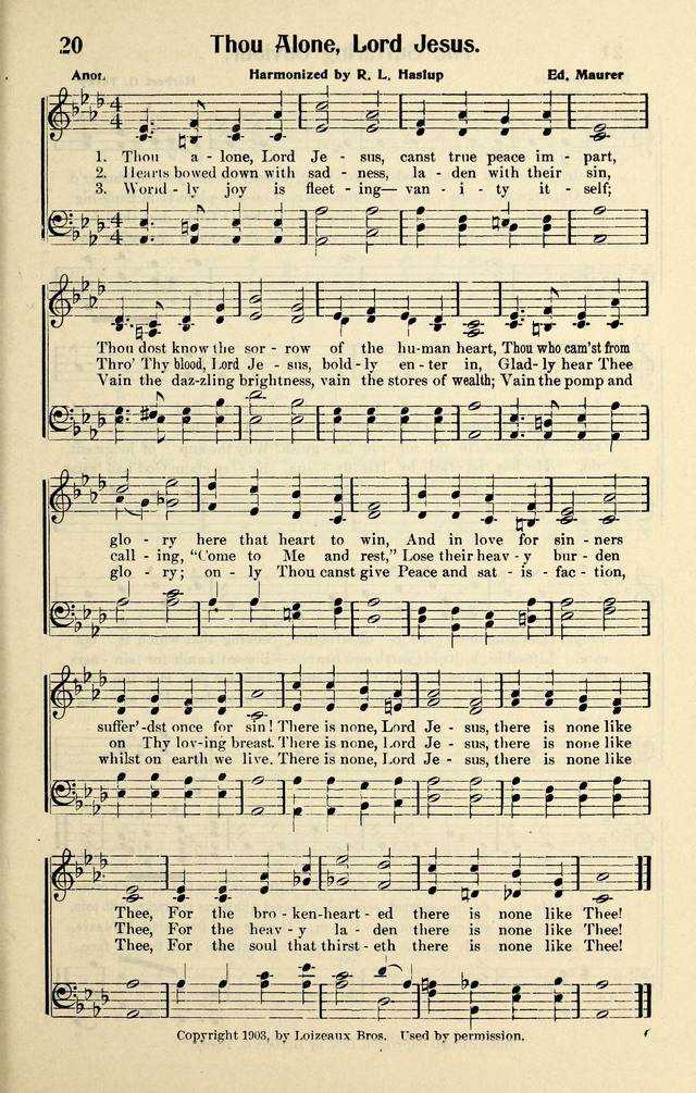 Evangelistic Songs page 21