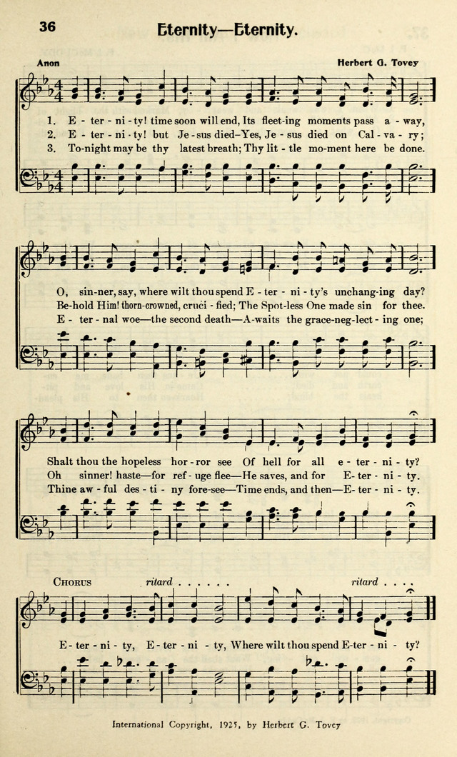 Evangelistic Songs page 37