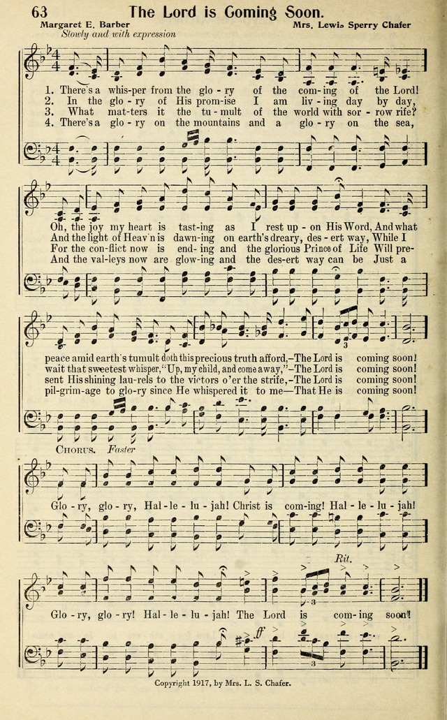 Evangelistic Songs page 62