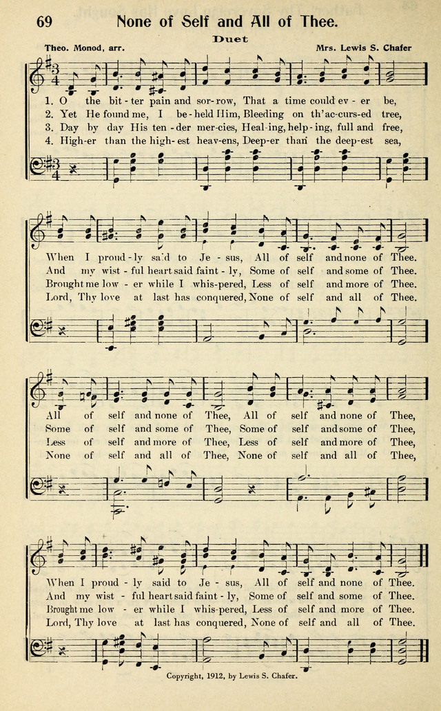 Evangelistic Songs page 68
