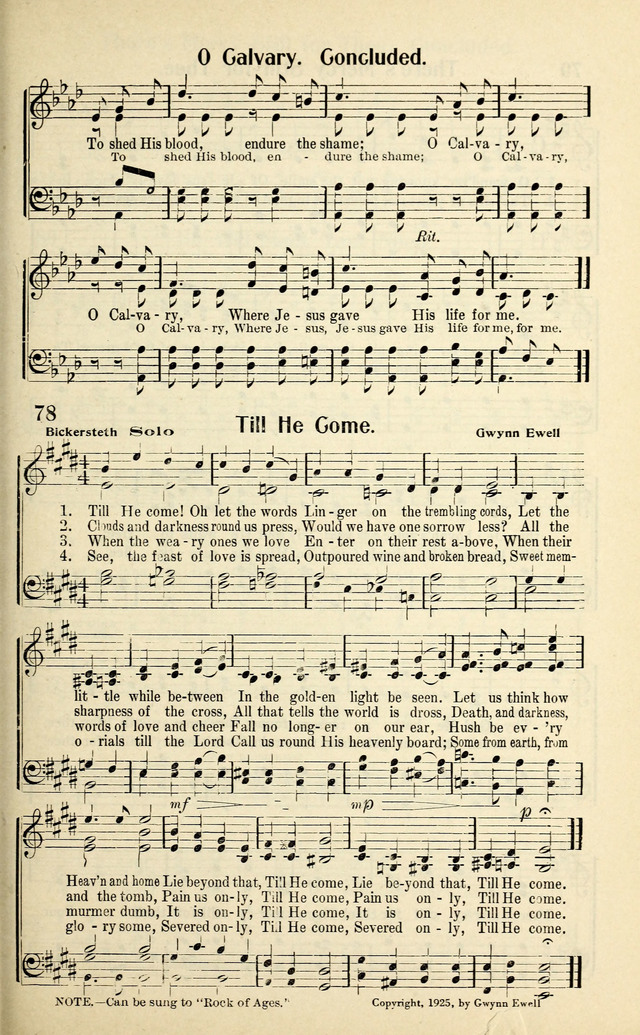 Evangelistic Songs page 77