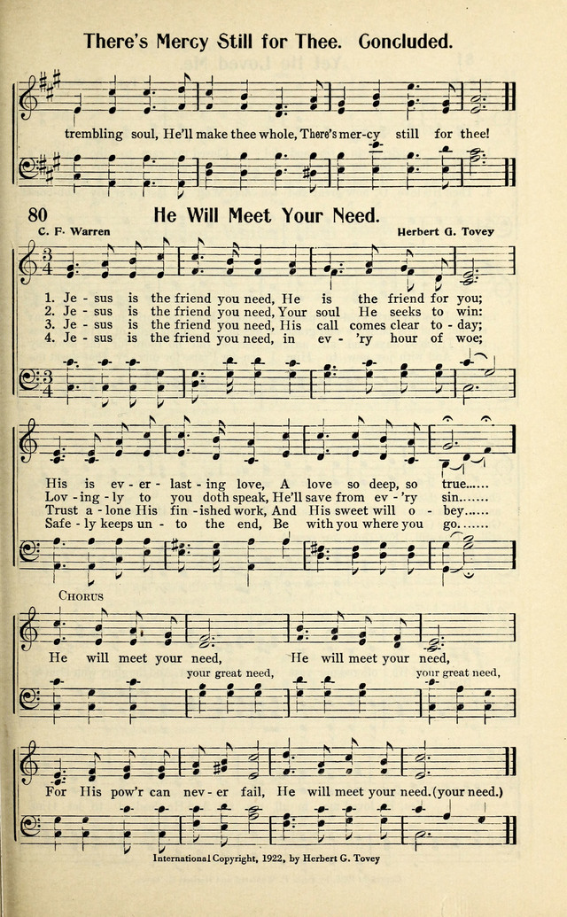 Evangelistic Songs page 79