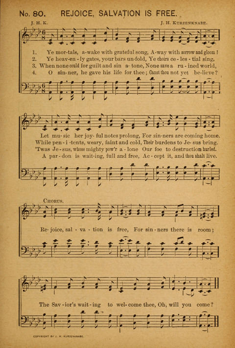 Epworth Songs: For use in the Epworth League, the Junior League, the Sunday-school, and in social services page 77