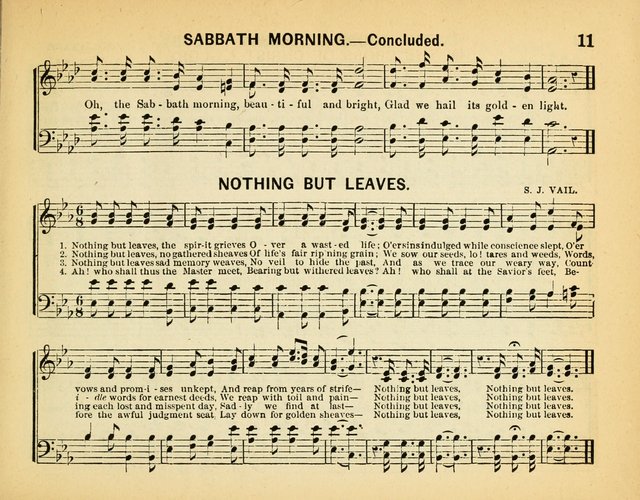 Every Sabbath: a new collection of music adapted to the wants and capacities of Sunday-schools, the home circle and devotional gatherings page 13