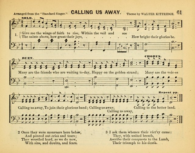 Every Sabbath: a new collection of music adapted to the wants and capacities of Sunday-schools, the home circle and devotional gatherings page 63