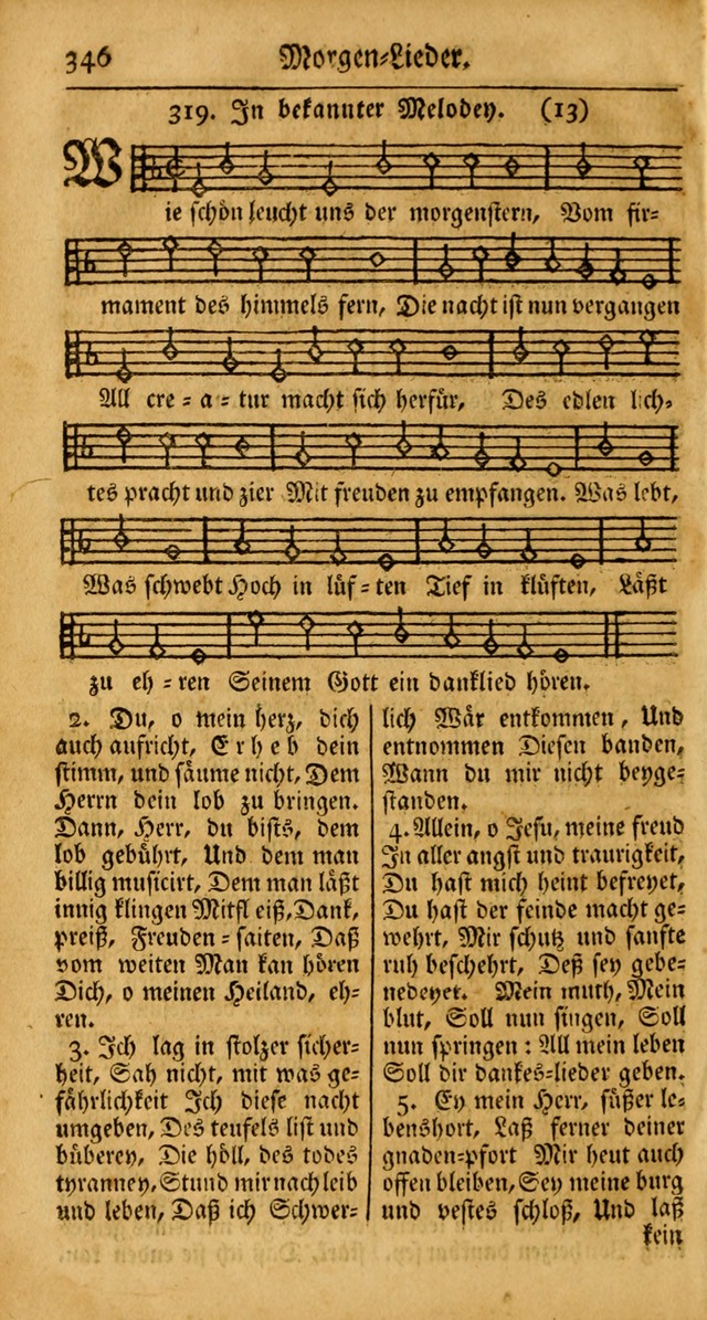 Ein Unpartheyisches Gesang-Buch: enthaltend geistreiche Lieder und Psalmen, zum allgemeinen Gebrauch des wahren Gottesdienstes auf begehren der Brüderschaft der Menoniten Gemeinen... page 426