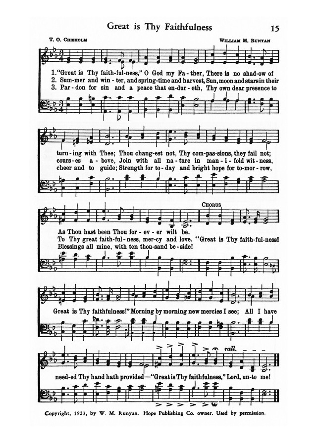Favorites Number 1: A Collection of Gospel Songs page 14