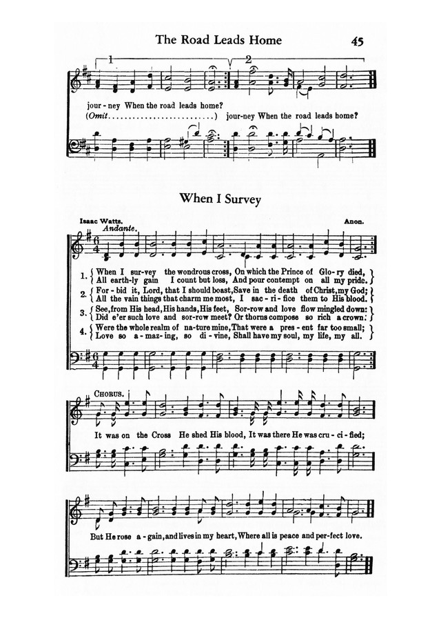 Favorites Number 1: A Collection of Gospel Songs page 44