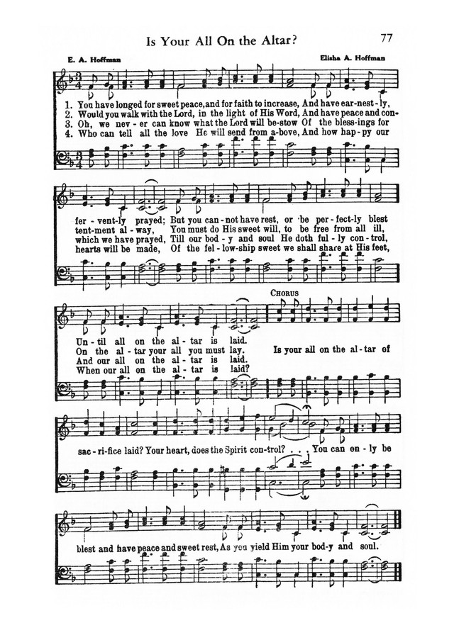 Favorites Number 1: A Collection of Gospel Songs page 76