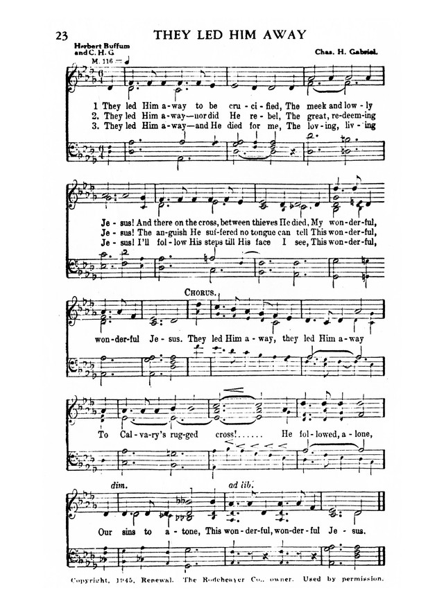 Favorites Number 3: A Collection of Gospel Songs page 21