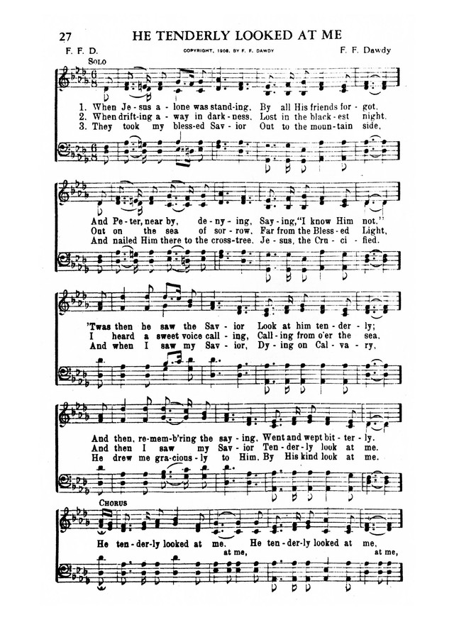 Favorites Number 3: A Collection of Gospel Songs page 25