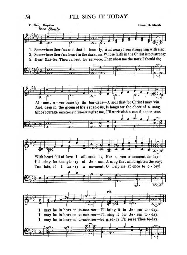 Favorites Number 3: A Collection of Gospel Songs page 32