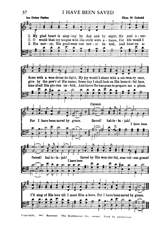 Favorites Number 3: A Collection of Gospel Songs page 35