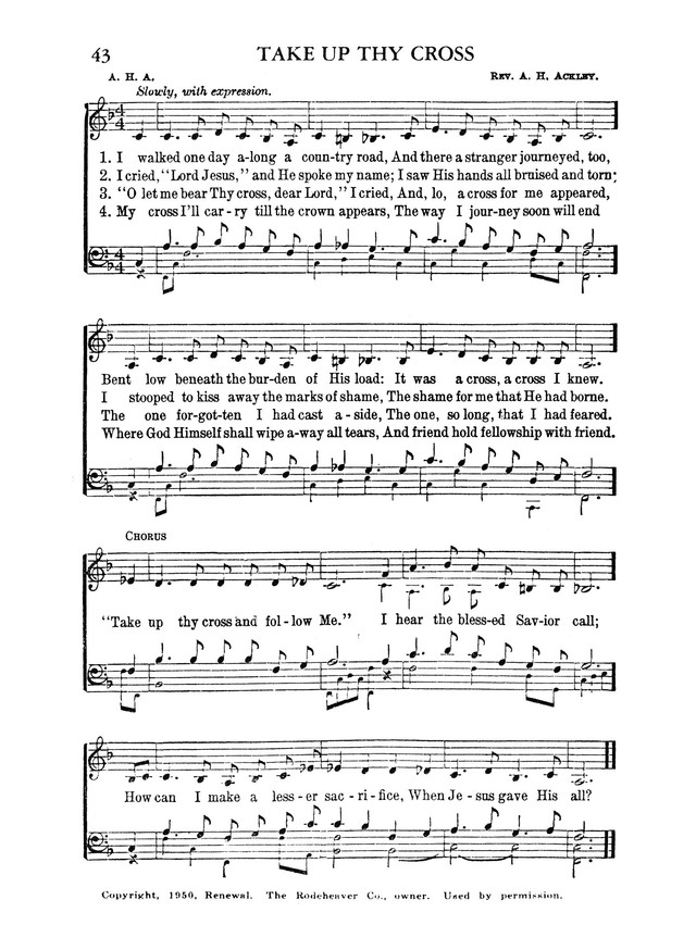 Favorites Number 3: A Collection of Gospel Songs page 41
