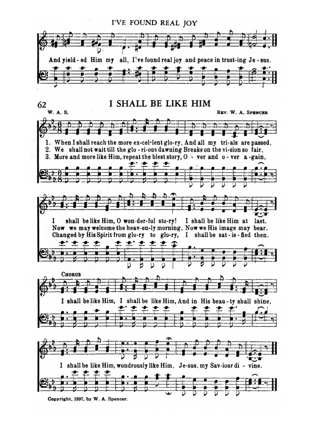 Favorites Number 3: A Collection of Gospel Songs page 56