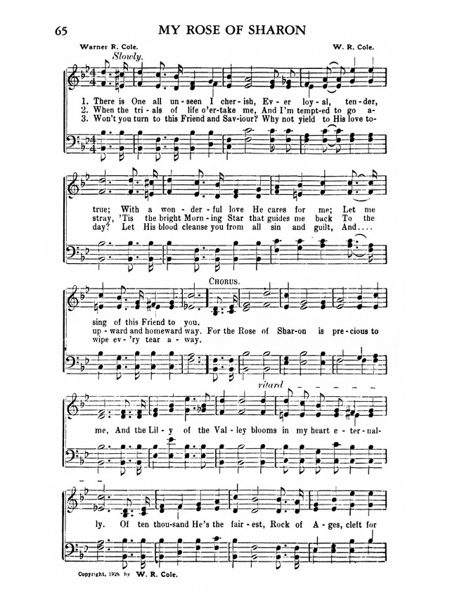 Favorites Number 3: A Collection of Gospel Songs page 59