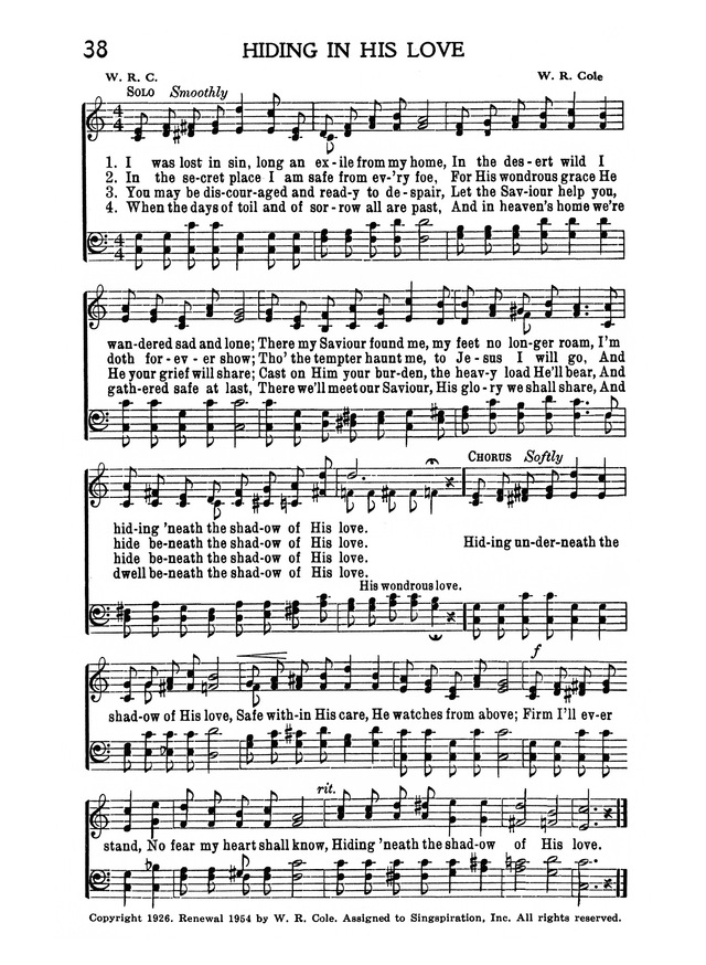 Favorites Number 4: A Collection of Gospel Songs page 41