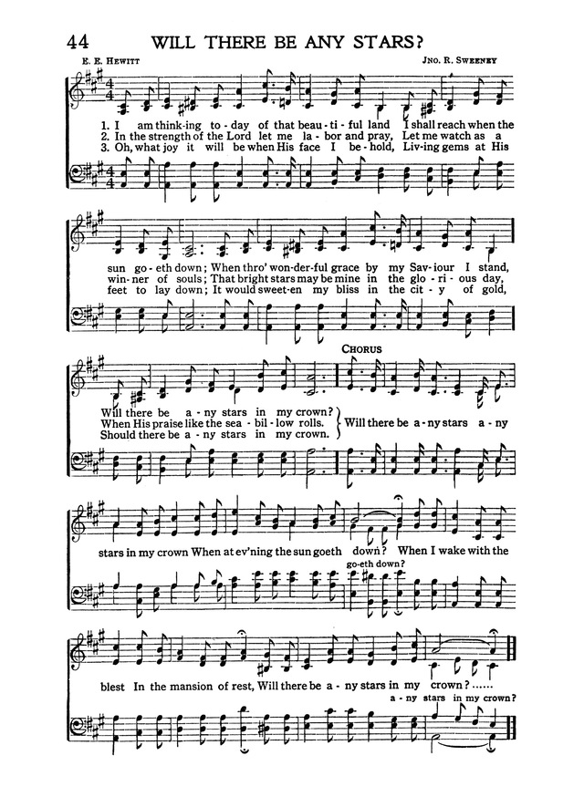 Favorites Number 4: A Collection of Gospel Songs page 47