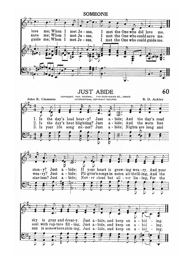 Favorites Number 4: A Collection of Gospel Songs page 64