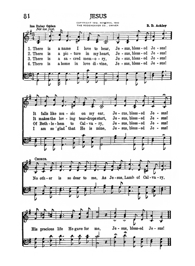 Favorites Number 4: A Collection of Gospel Songs page 87