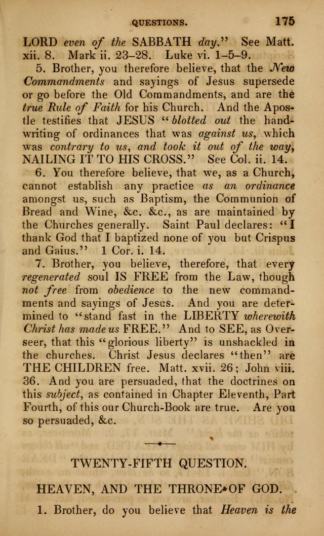 The Faith and Doctrines of the Church of the Eternal Son: intended as a church book for the church of the Eternal Sons generally... to which is added a number of select hymns adapted to the worship... page 175
