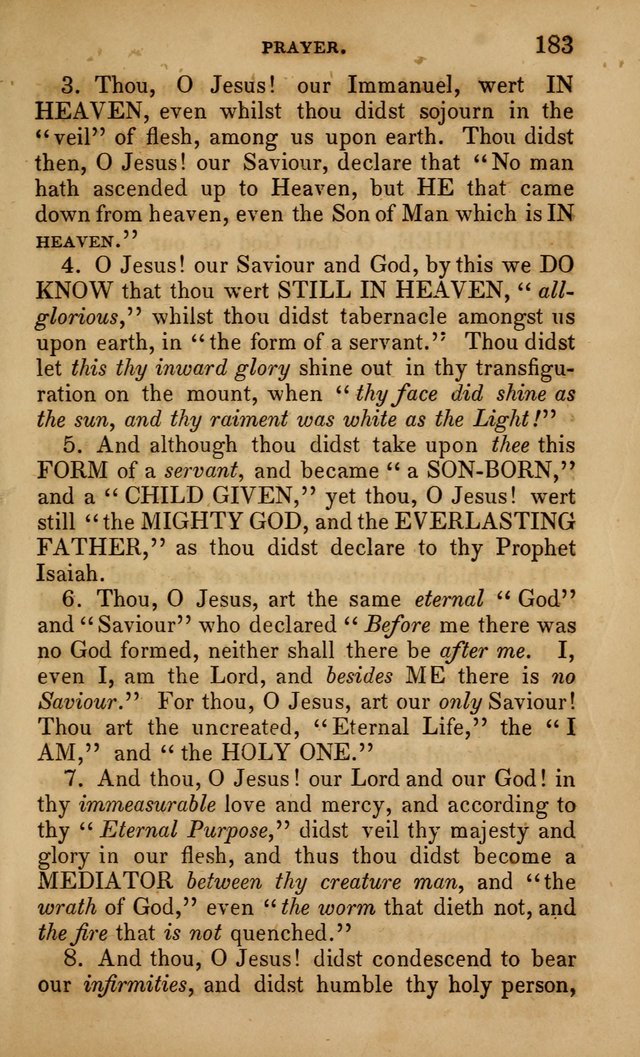 The Faith and Doctrines of the Church of the Eternal Son: intended as a church book for the church of the Eternal Sons generally... to which is added a number of select hymns adapted to the worship... page 183