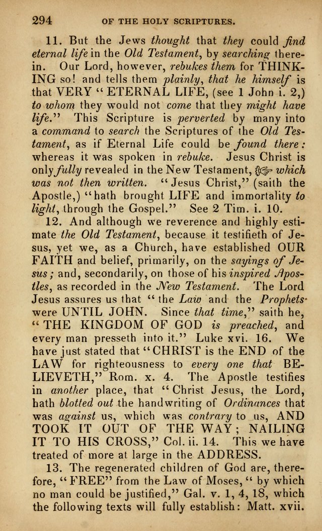 The Faith and Doctrines of the Church of the Eternal Son: intended as a church book for the church of the Eternal Sons generally... to which is added a number of select hymns adapted to the worship... page 294
