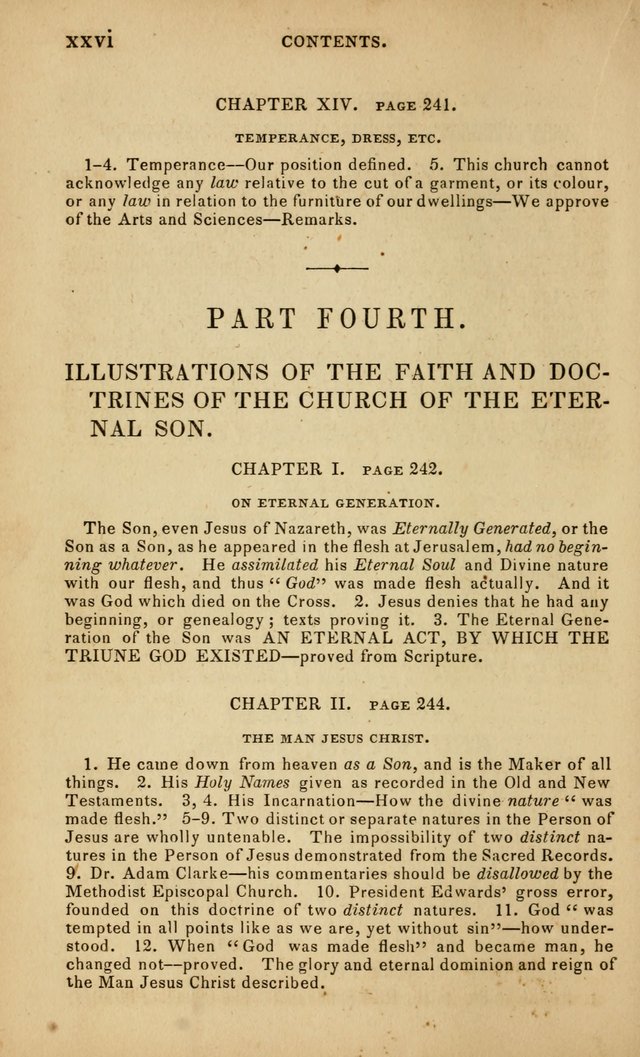 The Faith and Doctrines of the Church of the Eternal Son: intended as a church book for the church of the Eternal Sons generally... to which is added a number of select hymns adapted to the worship... page 6