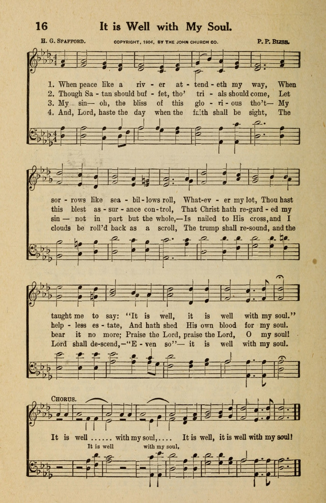 Famous Gospel Hymns page 16