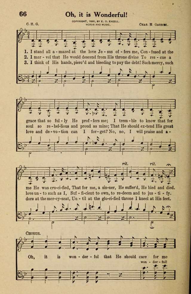 Famous Gospel Hymns page 66