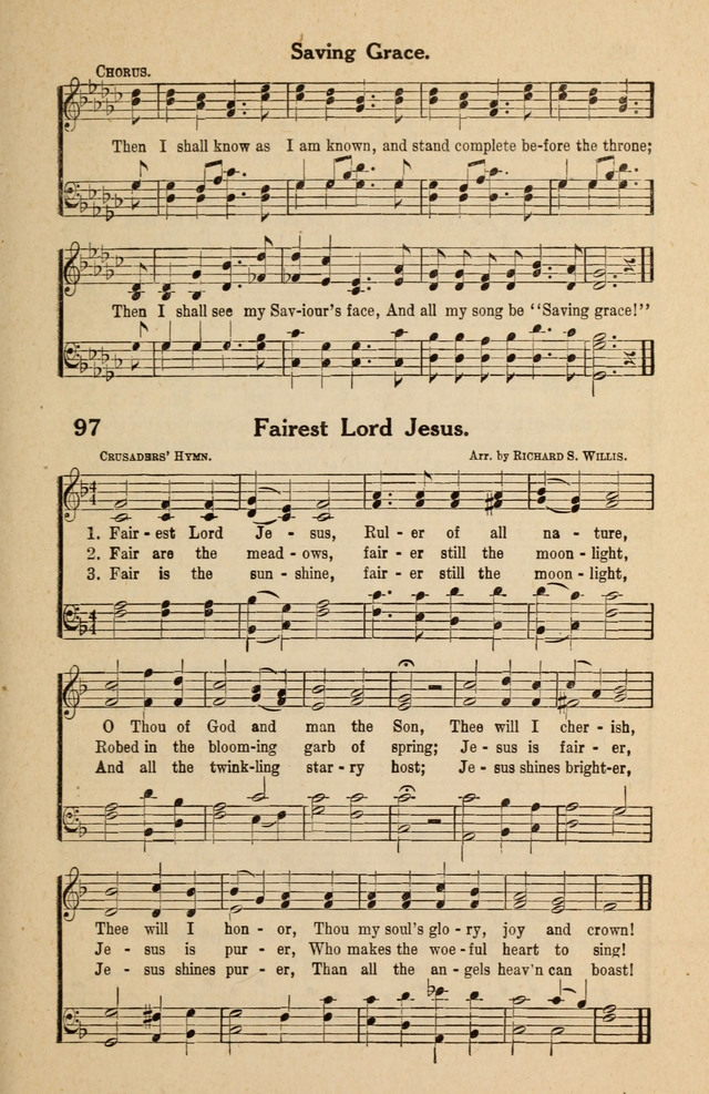 Famous Gospel Hymns page 97