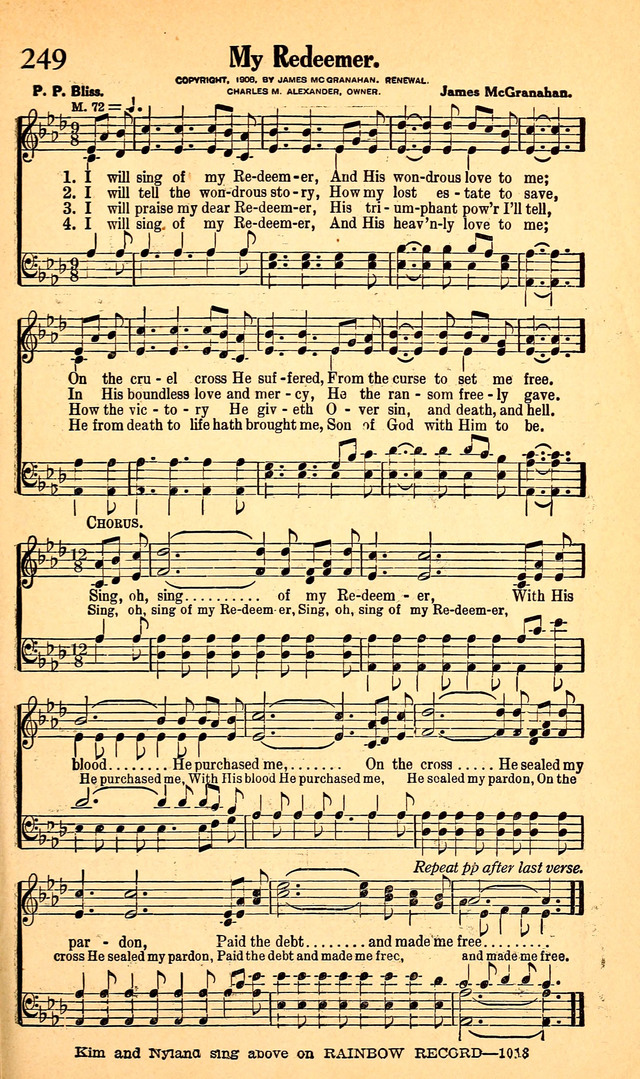 Full Gospel Songs page 248
