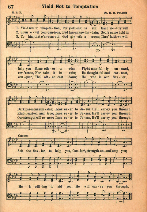 Favorite Hymns page 67