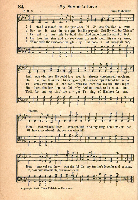 Favorite Hymns page 82