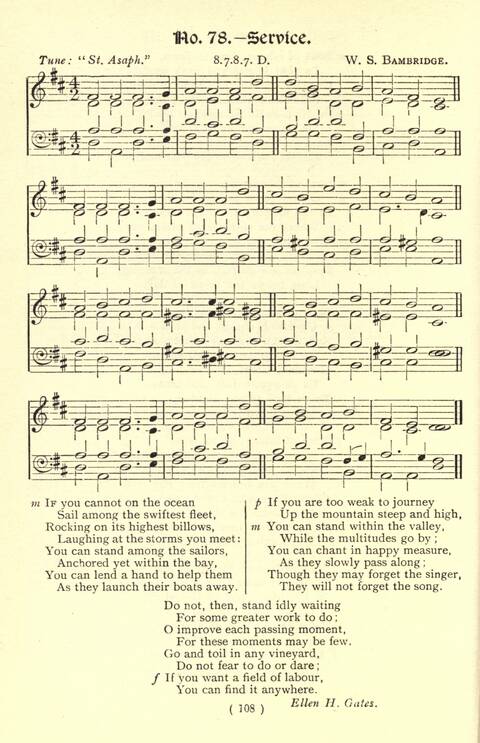 The Fellowship Hymn Book page 108