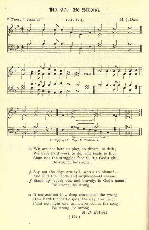 The Fellowship Hymn Book page 124