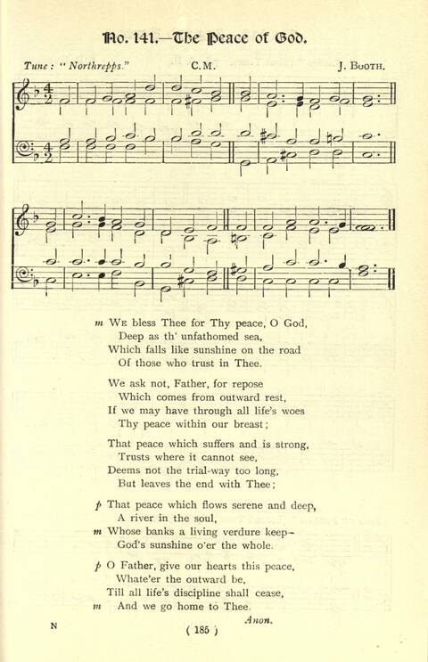The Fellowship Hymn Book page 185