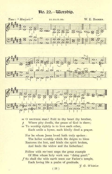 The Fellowship Hymn Book page 28