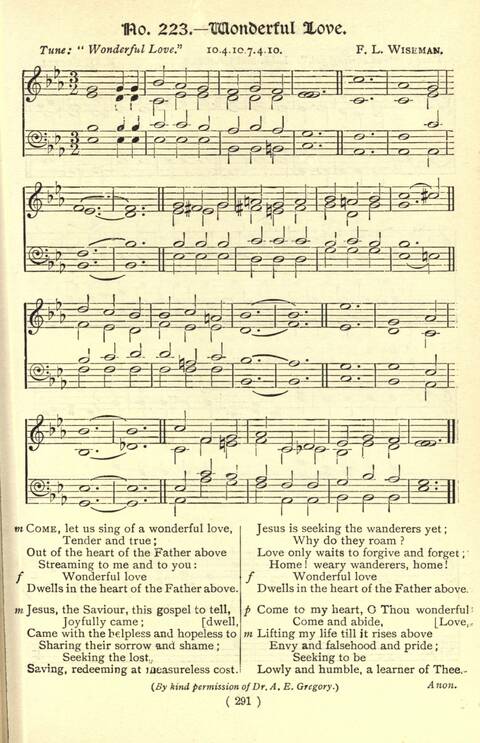 The Fellowship Hymn Book page 291