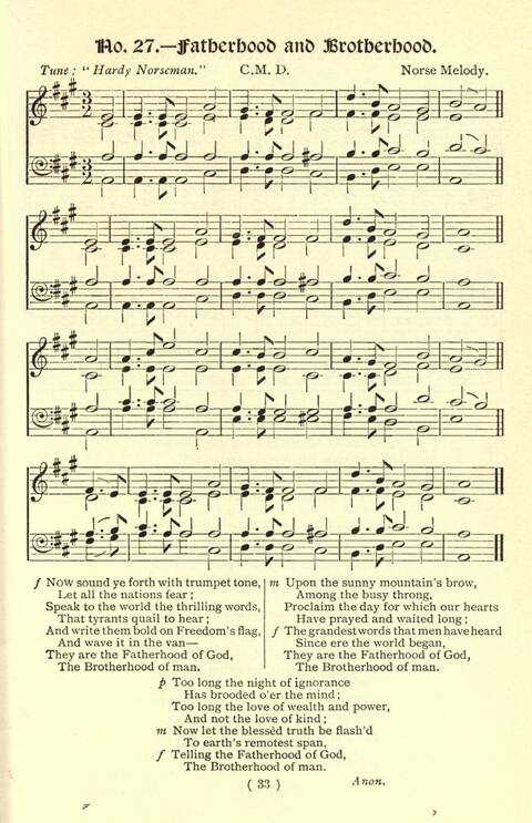 The Fellowship Hymn Book page 33