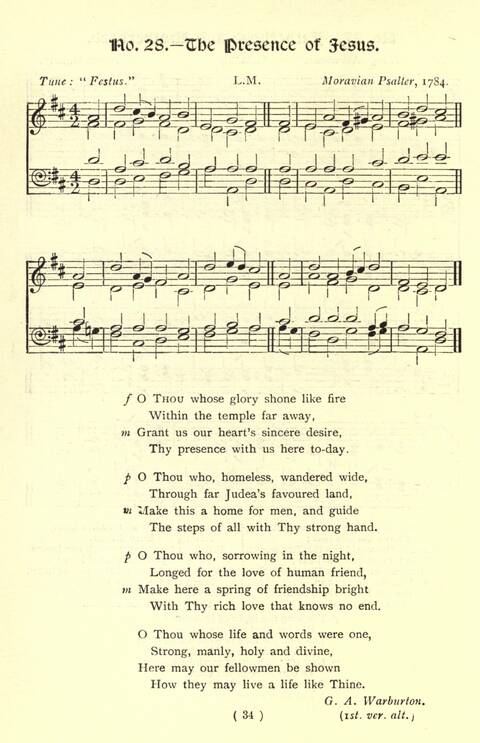 The Fellowship Hymn Book page 34