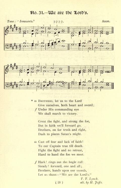 The Fellowship Hymn Book page 38