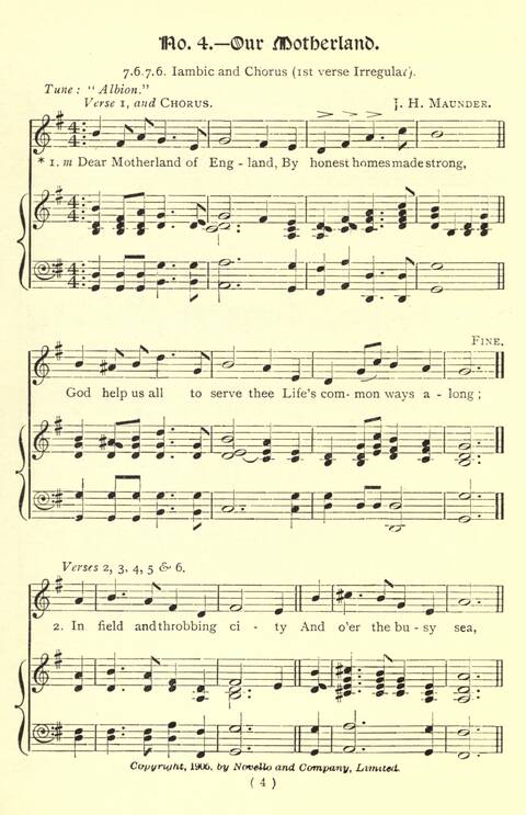 The Fellowship Hymn Book page 4