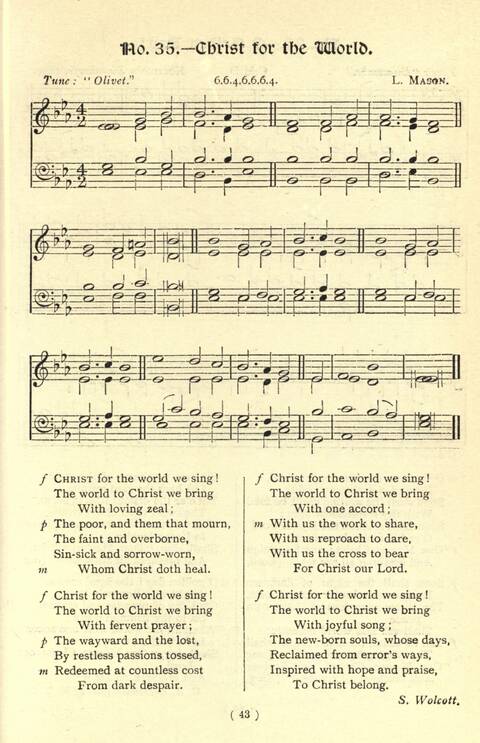 The Fellowship Hymn Book page 43