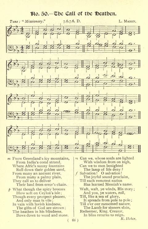 The Fellowship Hymn Book page 66