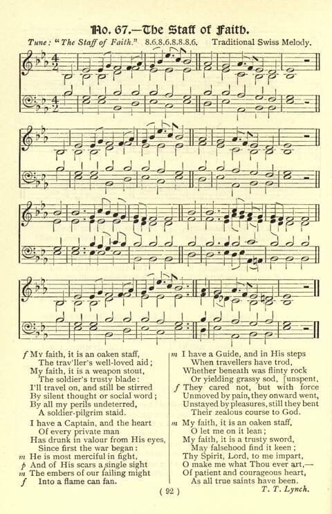 The Fellowship Hymn Book page 92