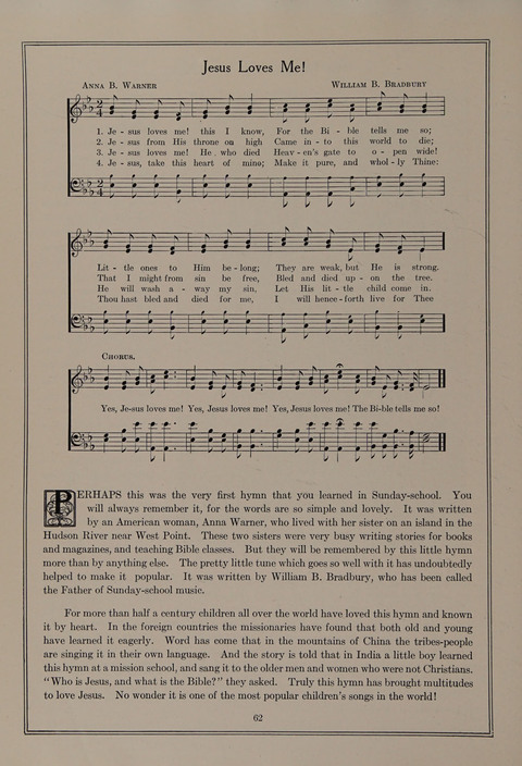 Famous Hymns: with stories and pictures page 62