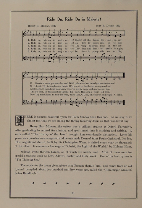 Famous Hymns: with stories and pictures page 68