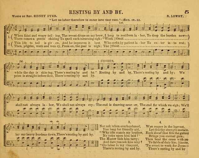 Fresh Laurels for the Sabbath School, A new and extensive collection of music and hymns. Prepared expressly for the Sabbath Schools, Etc. page 10