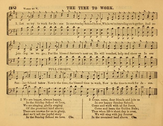 Fresh Laurels for the Sabbath School, A new and extensive collection of music and hymns. Prepared expressly for the Sabbath Schools, Etc. page 37
